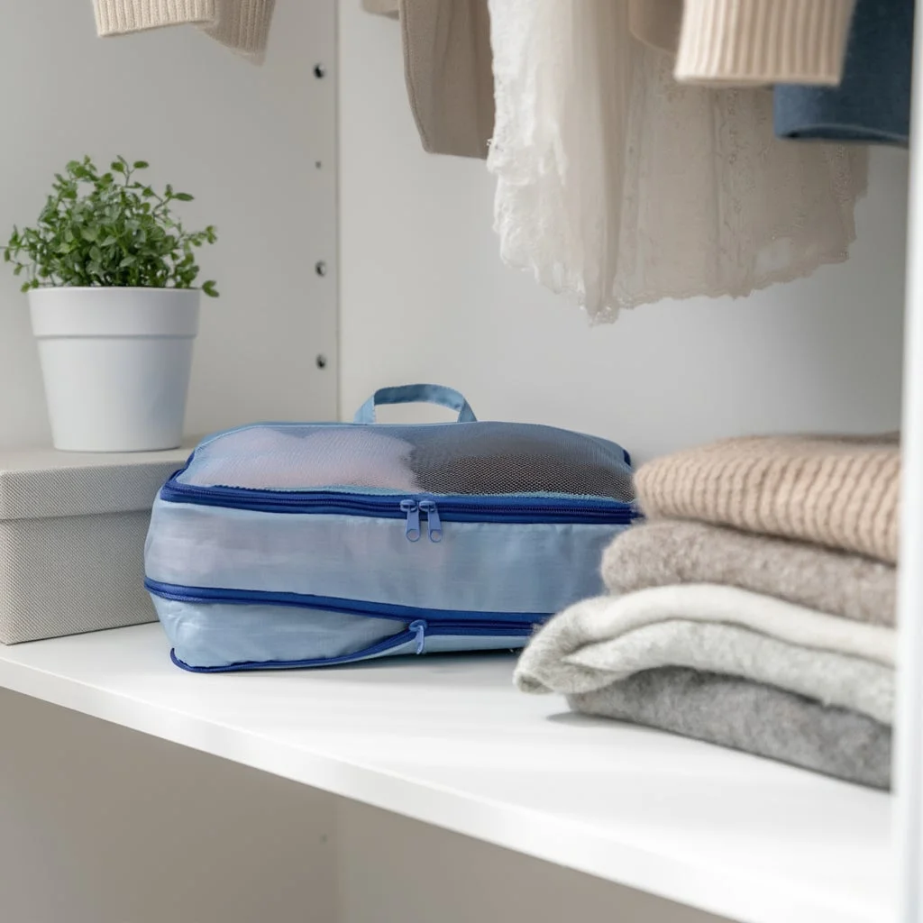 圧縮オーガナイザーバッグ使用例