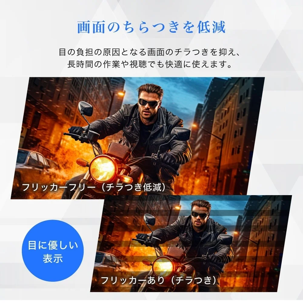 フリッカーフリー