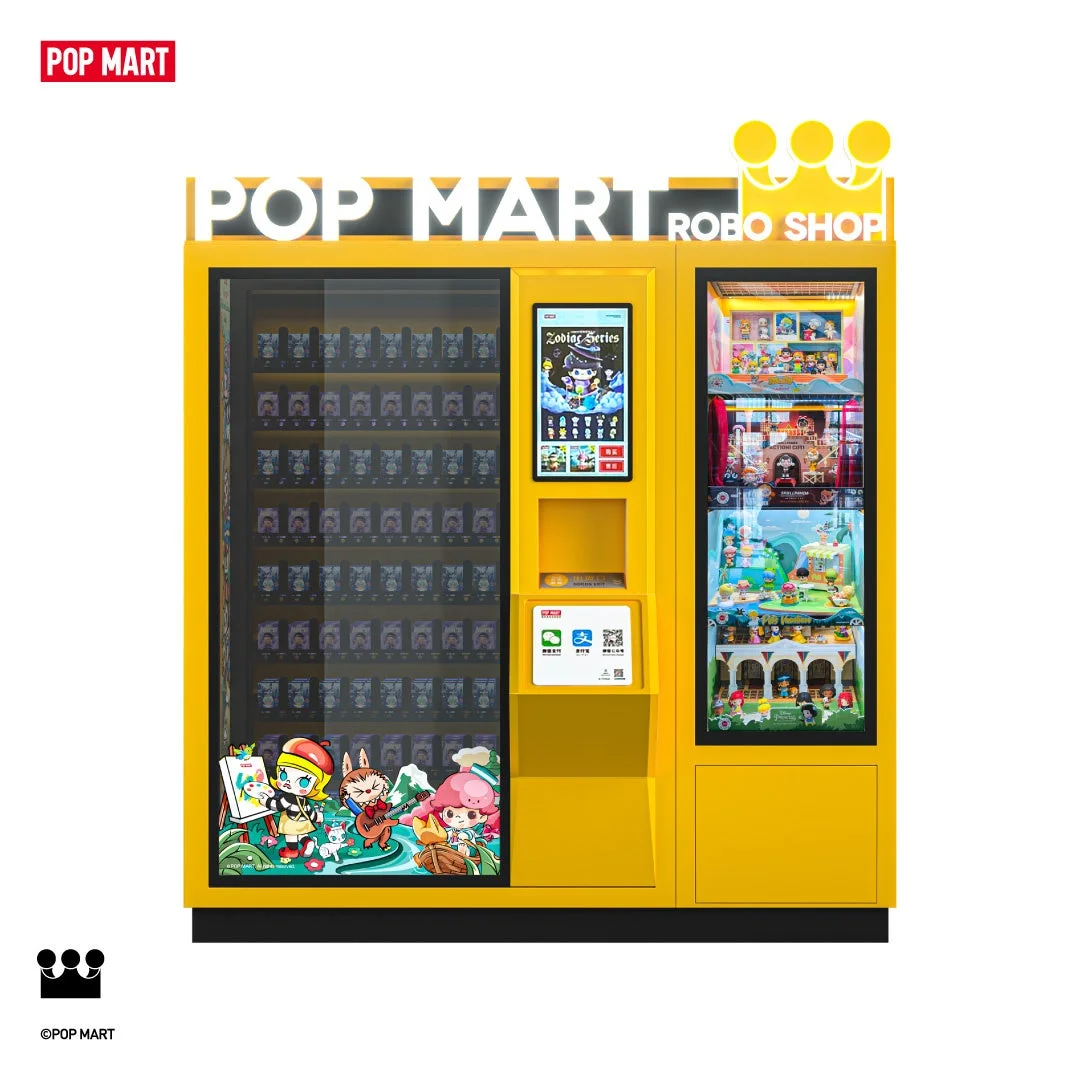 POP MART ROBO SHOPの自動販売機