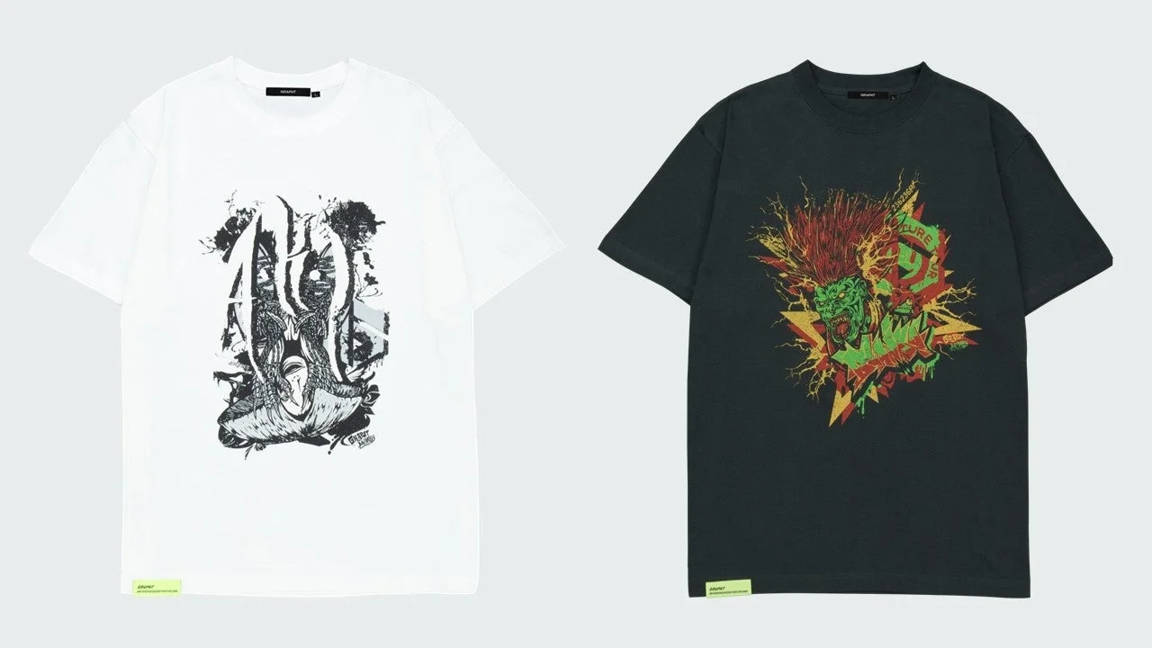 パンクキャンバスコレクションのTシャツ