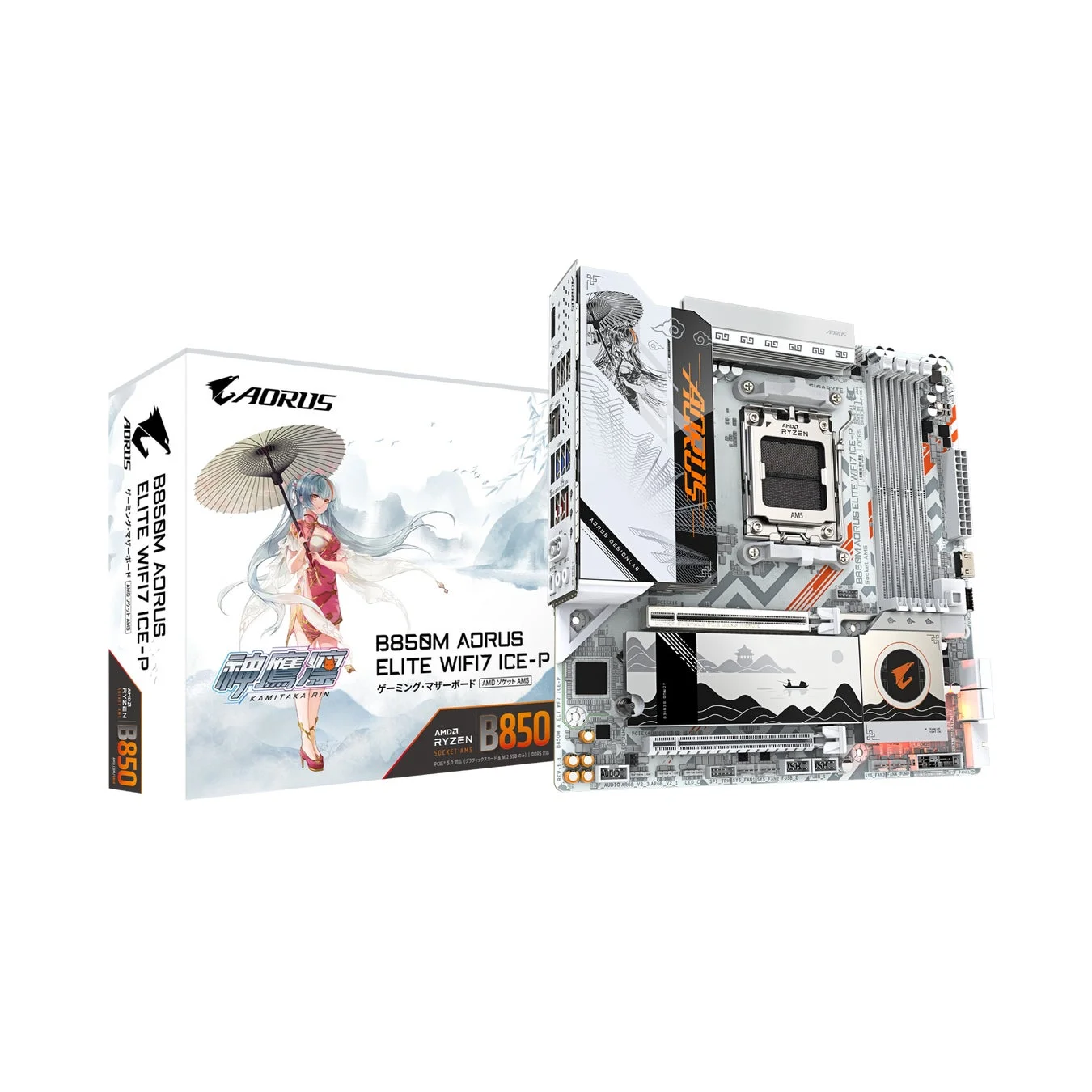 AORUS B850M AORUS ELITE WIFI7 ICE-P