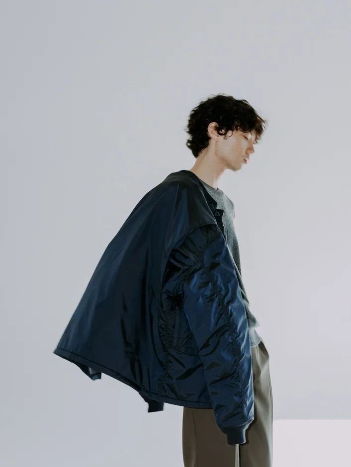 G-8 WEP JACKET LONG着用モデルポートレート