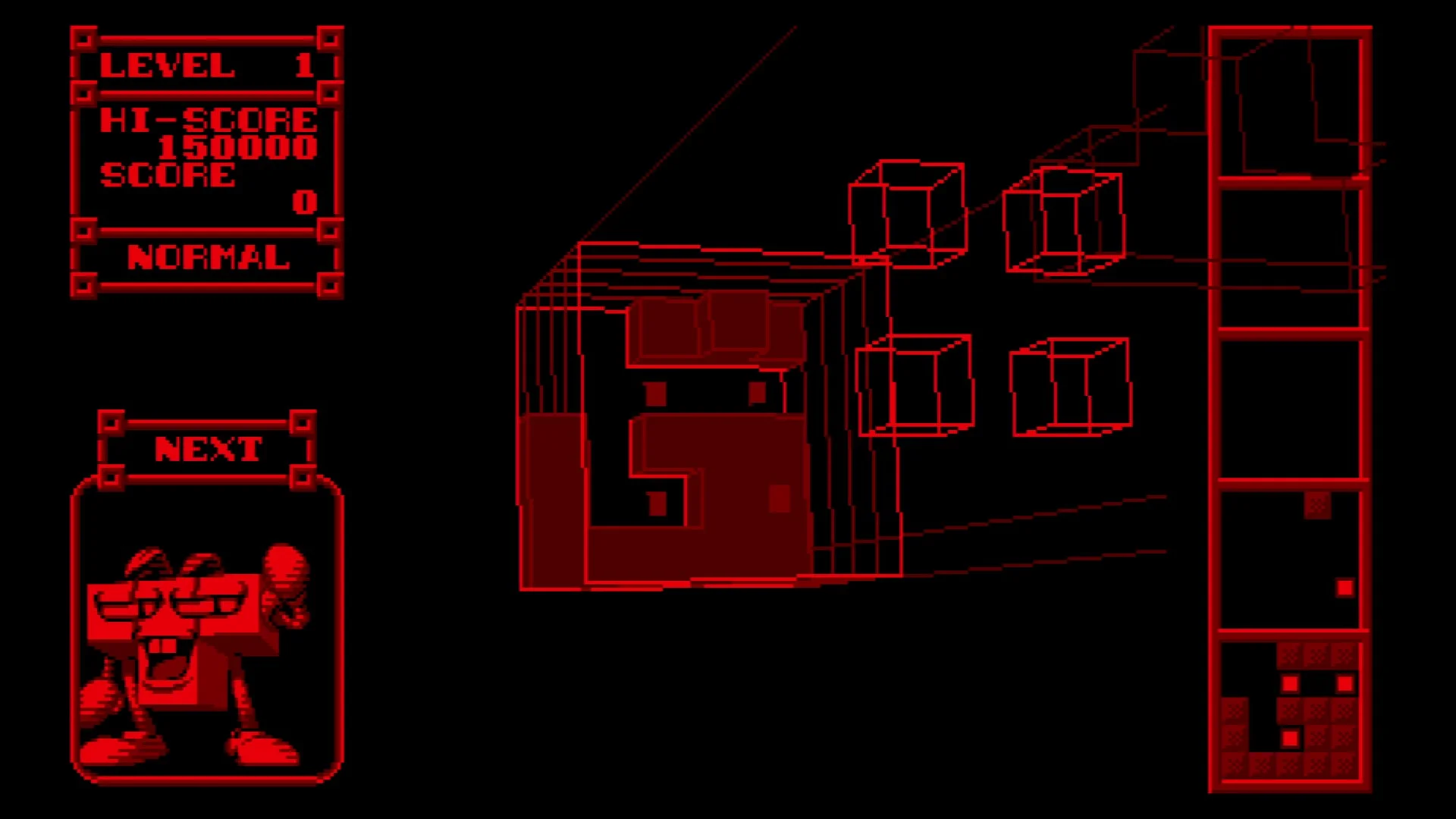 3D Tetris ゲーム画面2