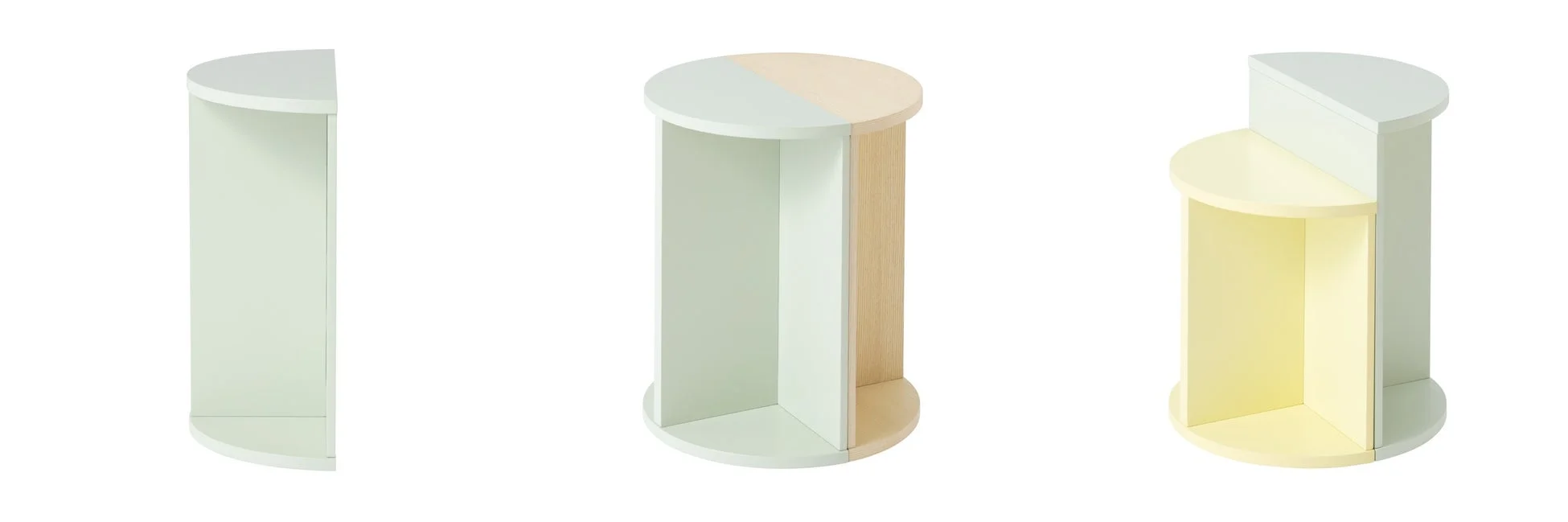 ルネット サイドテーブルの複数組み合わせ例