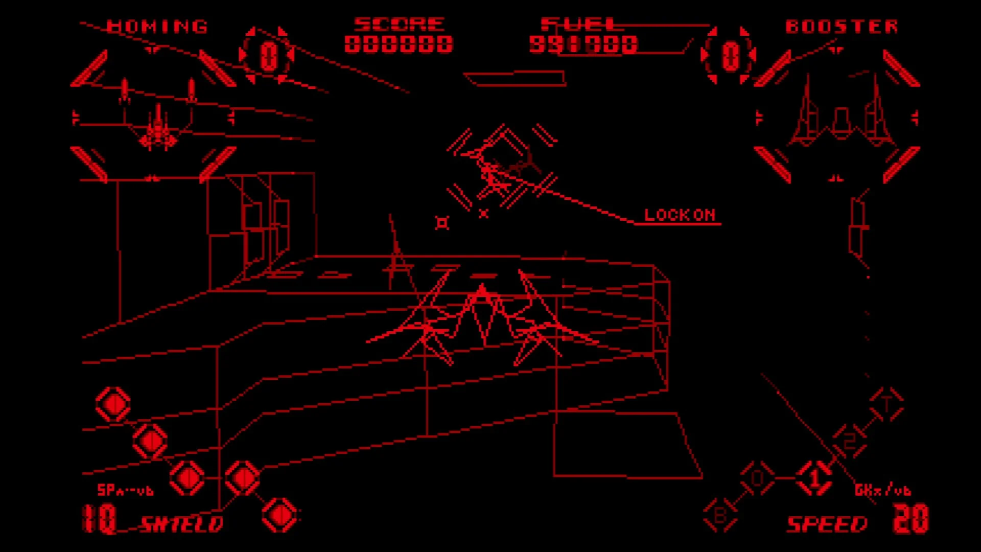 レッドアラーム ゲーム画面