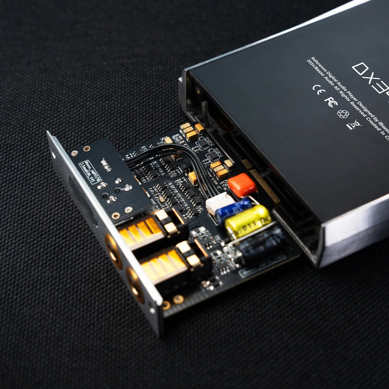 デジタルオーディオプレーヤーの内部基板