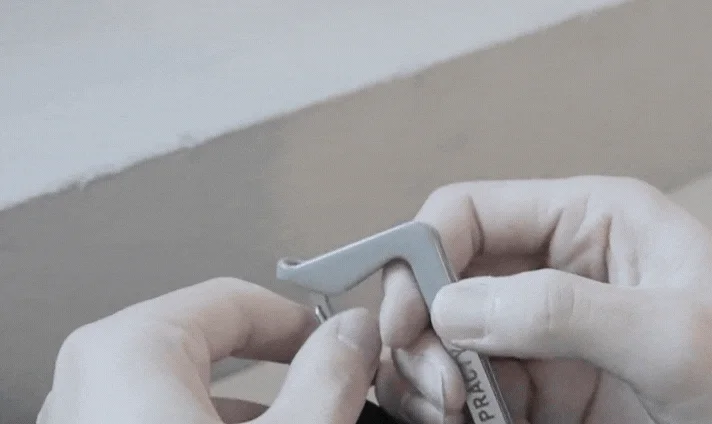 PRACTY CaraHangerの設置イメージ