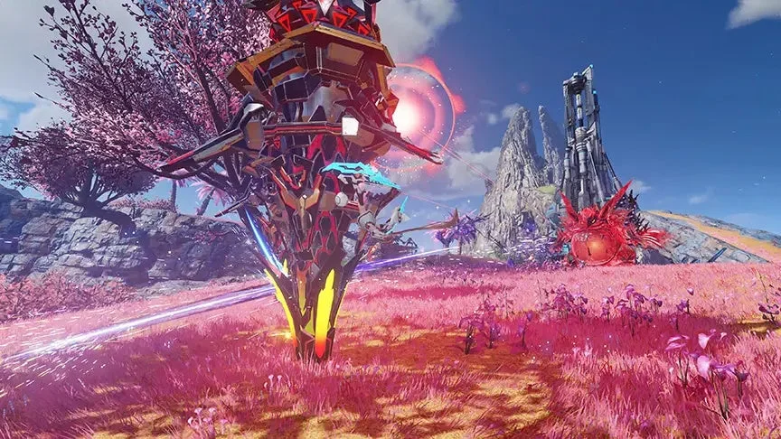 SFファンタジーの世界で巨大な敵と対峙