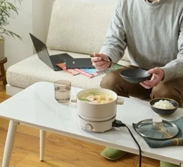 テーブルで使うミニポット