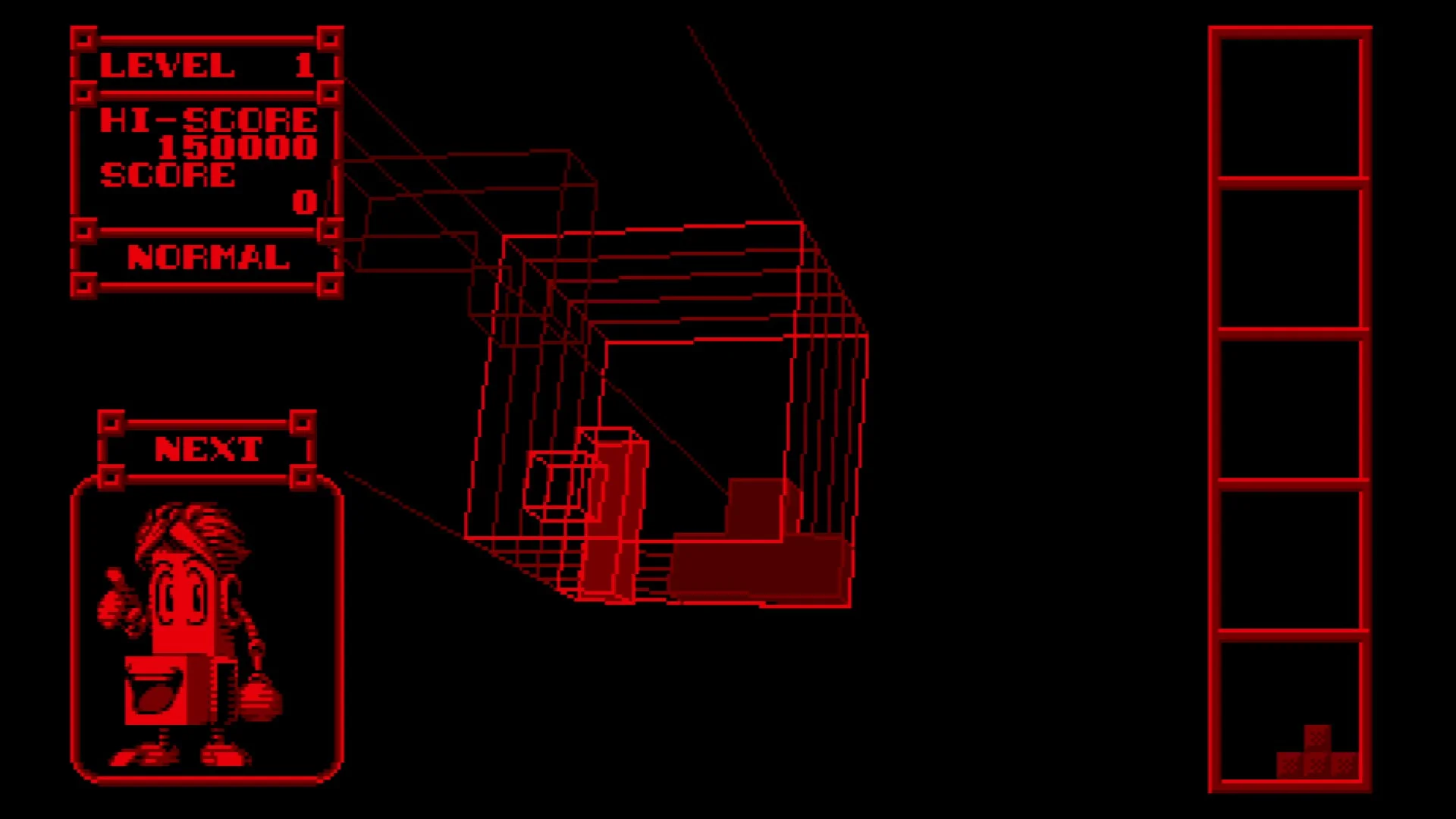 3D Tetris ゲーム画面