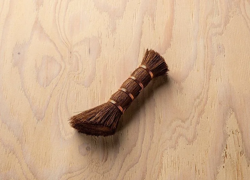 棕櫚のキッチンブラシ