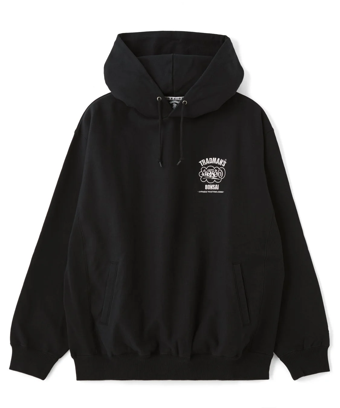 黒のフーディー