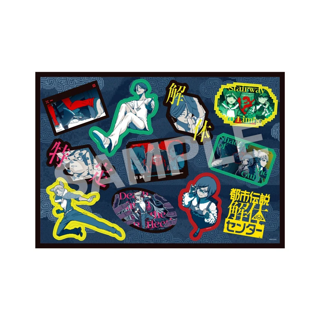 アニメ,マンガ,キャラクター,イラスト,ステッカー,グッズ,都市伝説解体センター,サンプル