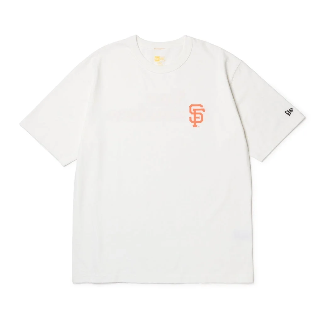 Short Sleeve Washed Cotton T-shirt SFジャイアンツ