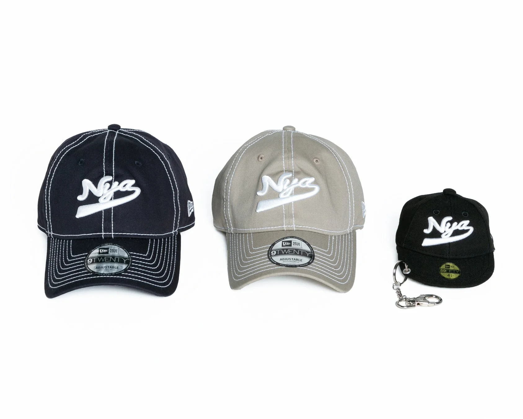 NEW ERA®×NYA-キャップとキーホルダー