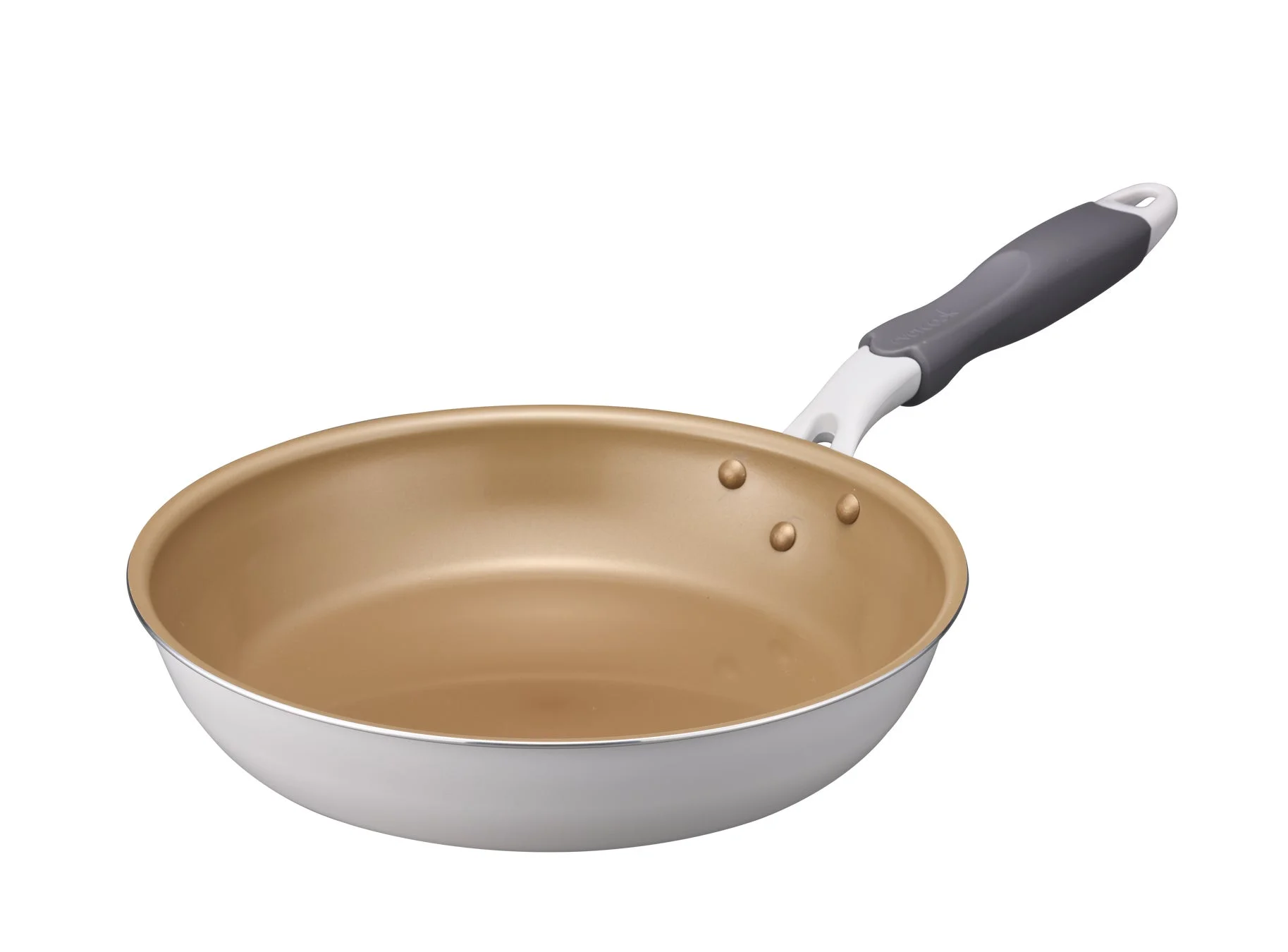 evercook フライパン26cm 花柄グレー