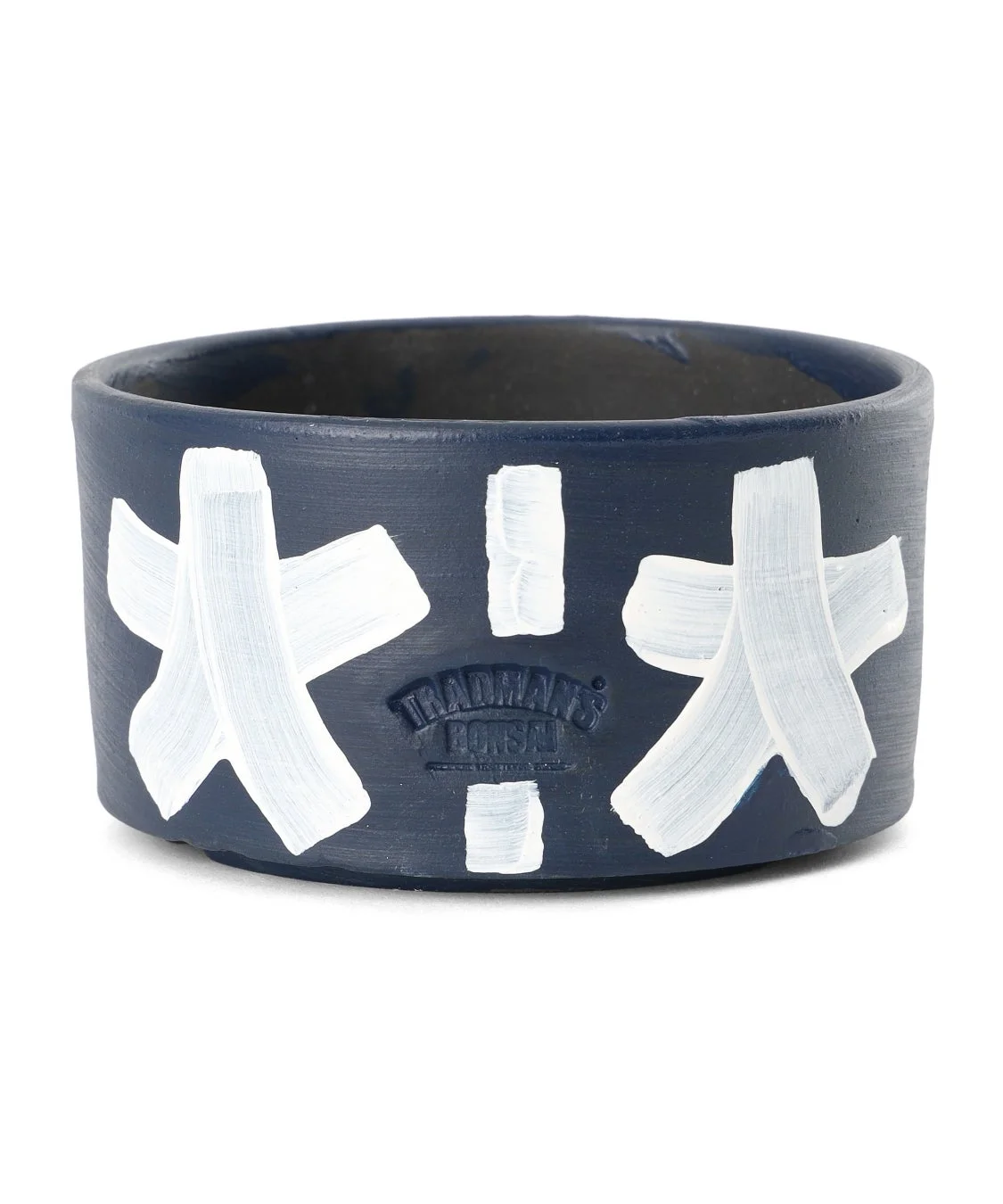 ネイビーの盆栽ポット