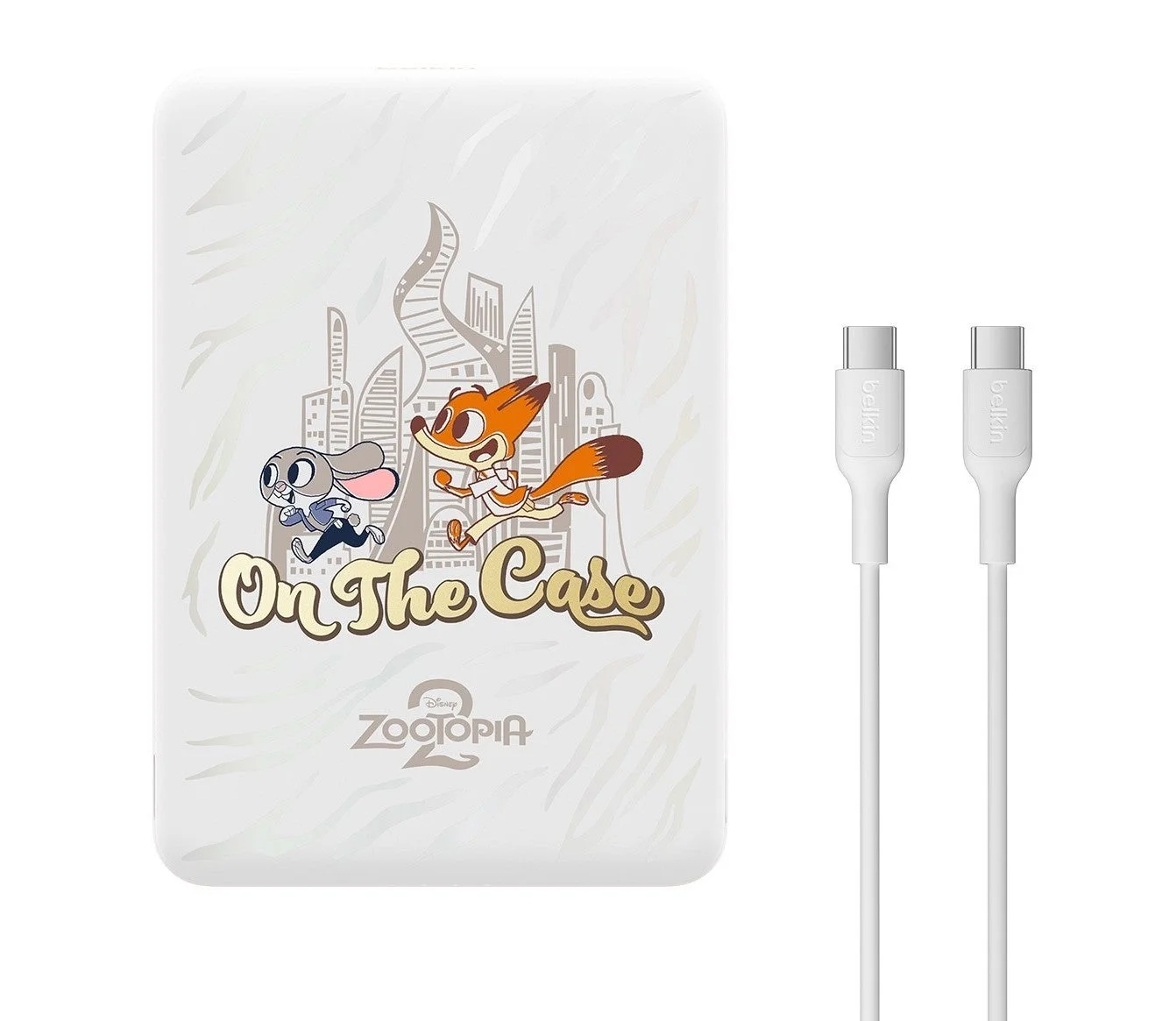 ズートピアデザインのモバイルバッテリー