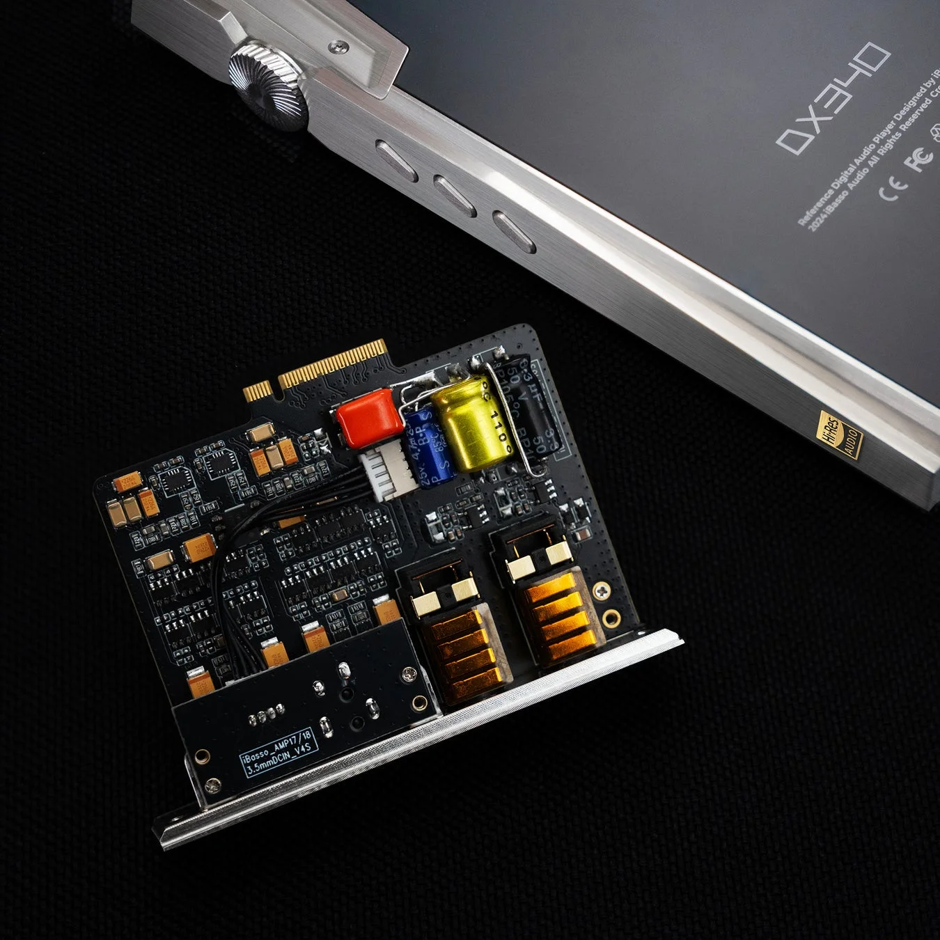 iBasso DX340とアンプモジュール