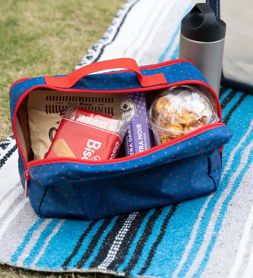 おやつを収納した様子