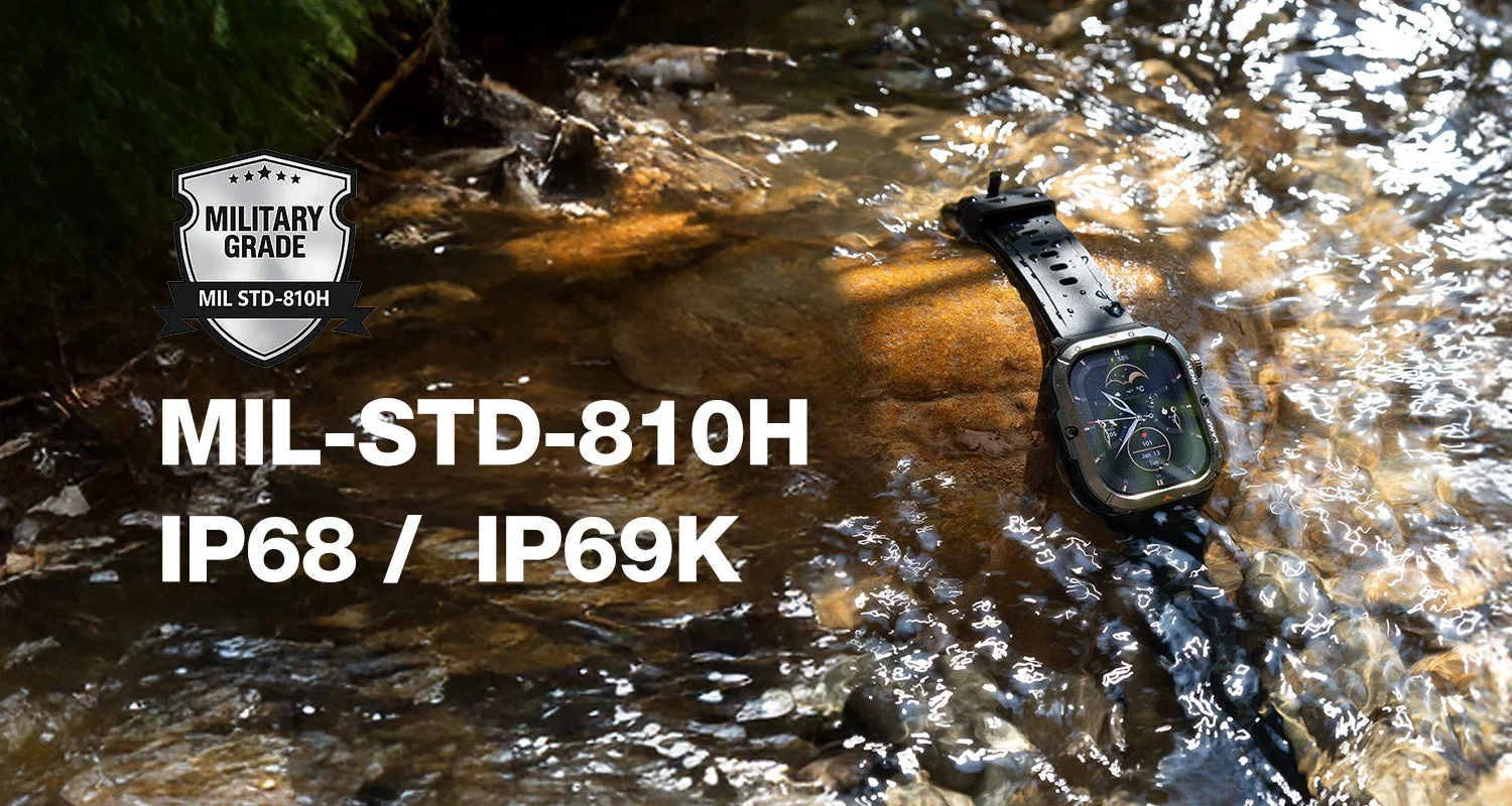 軍用グレードのタフネス