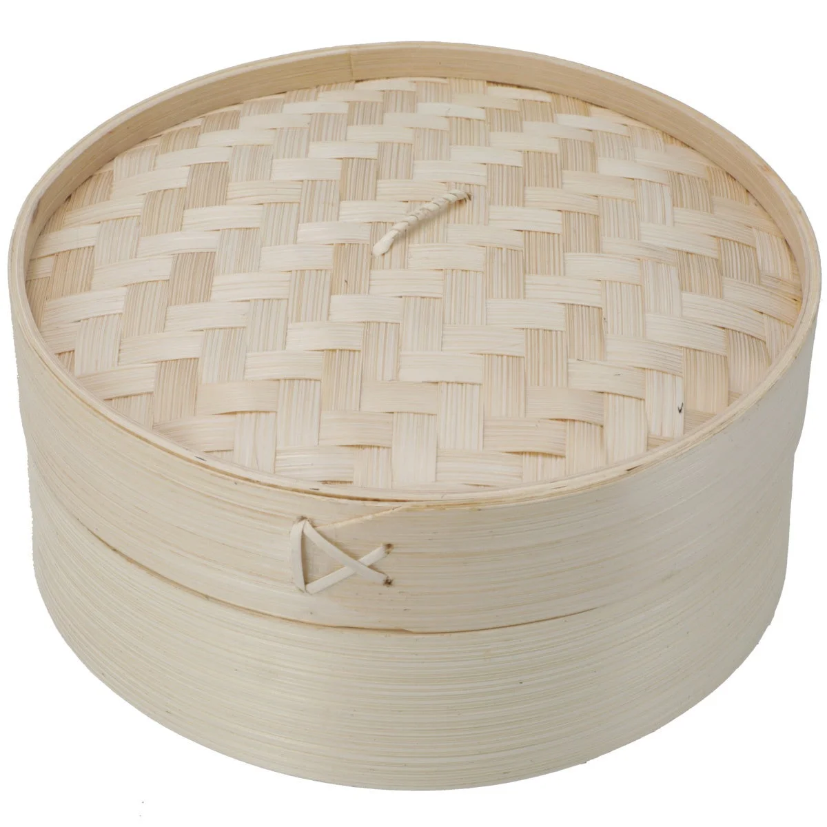 竹セイロ本体（蓋が閉まっている）