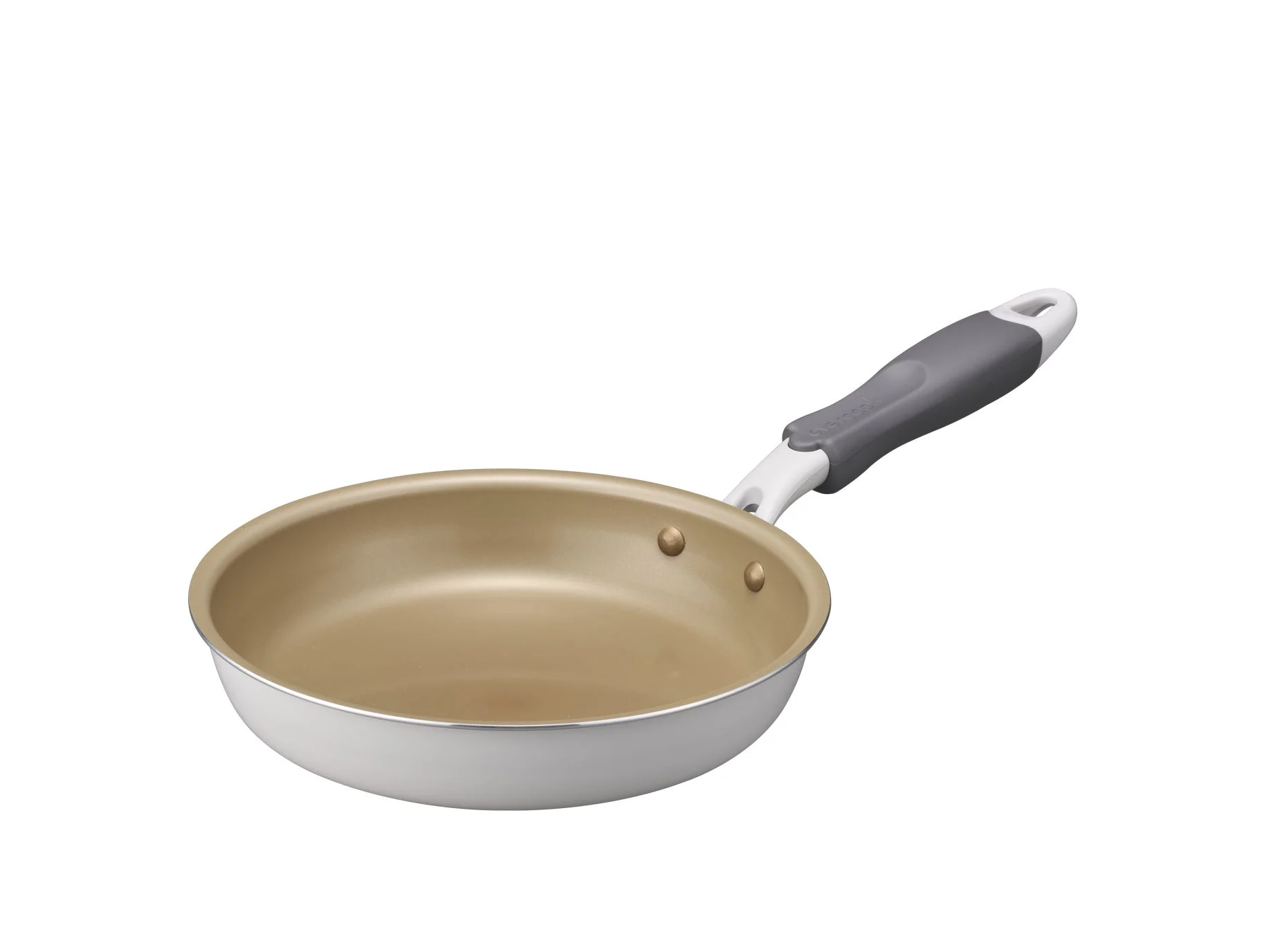 evercook フライパン20cm 花柄グレー
