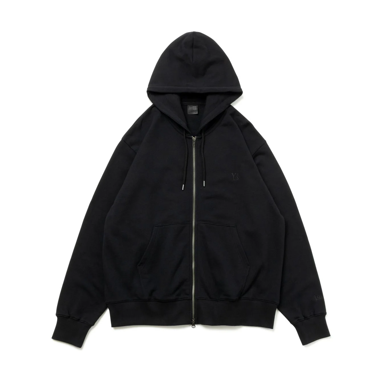 Y's × NEW ERA® Sweat Full-Zip Hoodie ブラック