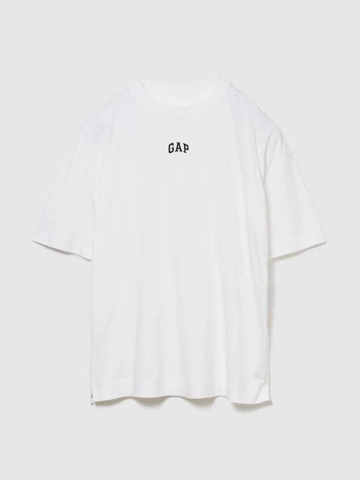 Women’s / オーガニックコットン ヴィンテージソフト アスレチック GAPロゴTシャツ