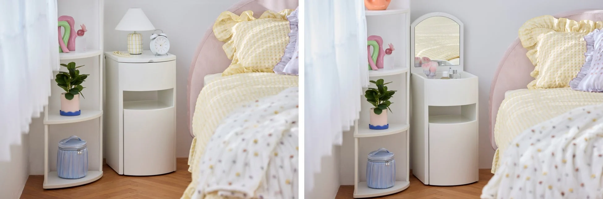 コフレア コスメワゴンの使用イメージ