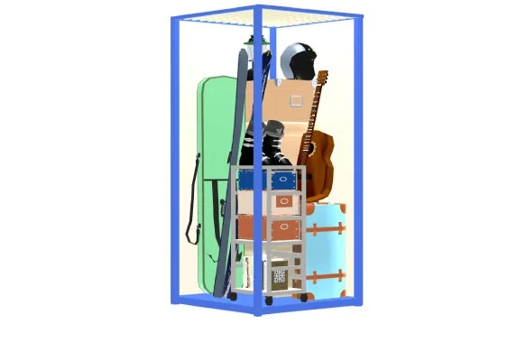 一人暮らし向け収納イメージ1