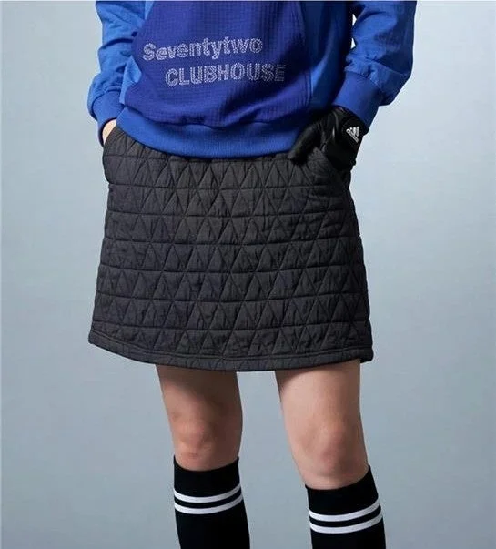 キルティングデザインスカート