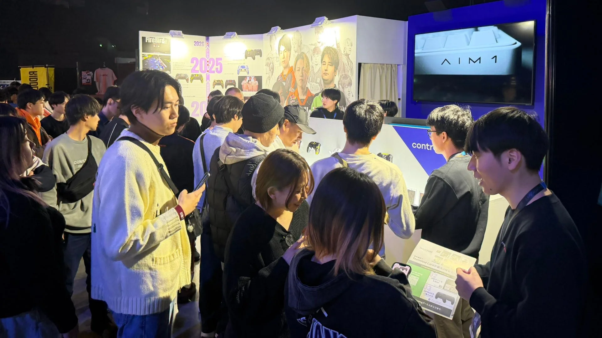 イベントで賑わうVoid Gamingブース