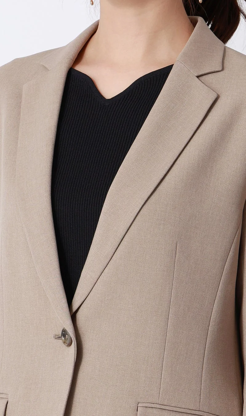 レディース ベージュジャケット