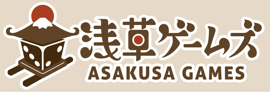 「浅草ゲームズ」のロゴマーク
