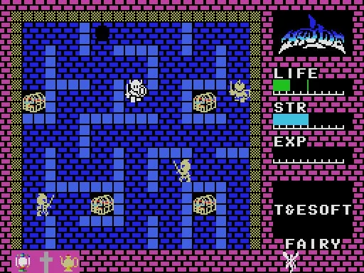 ハイドライドのゲーム画面4