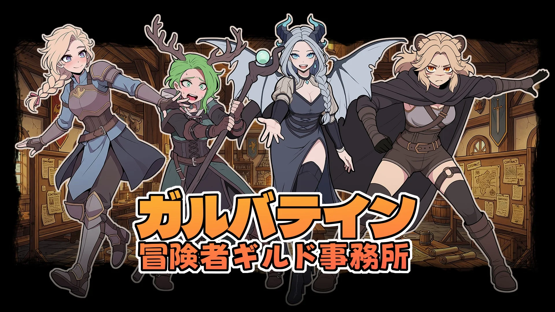 GALVATEIN Adventure’s Guild（ガルバテイン：冒険者ギルド事務所）キーアート