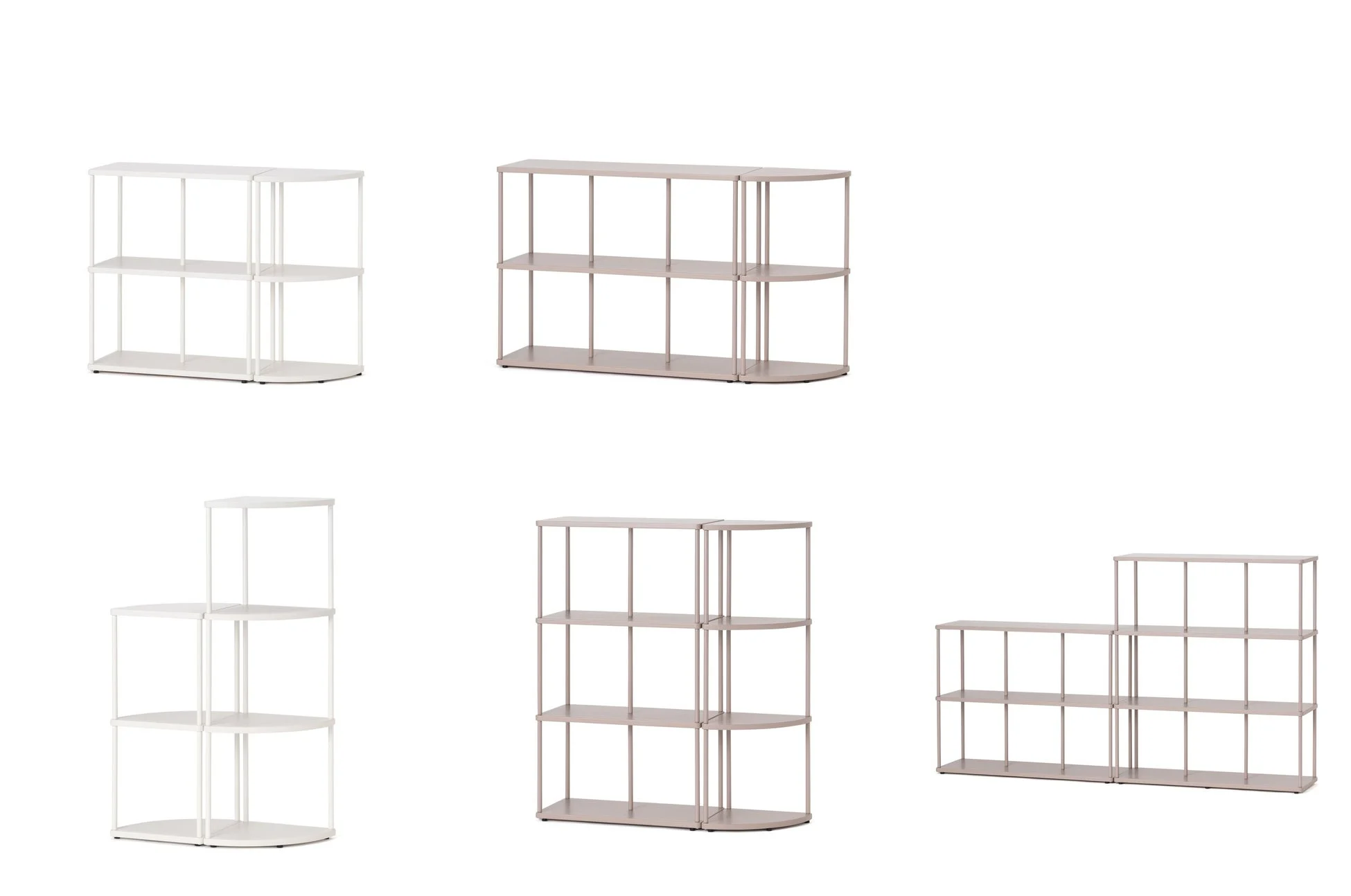 リート シェルフの組み合わせ例