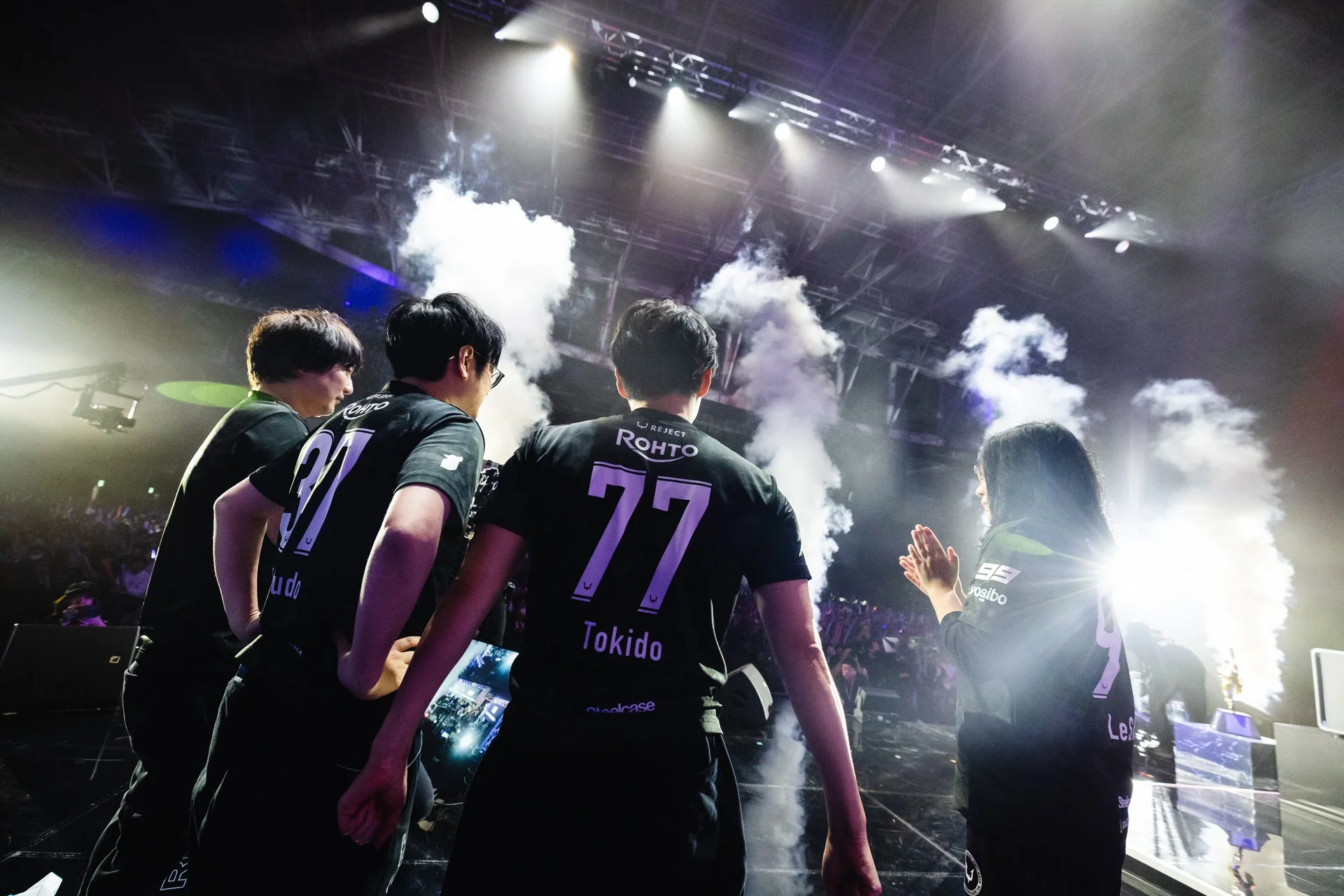 優勝決定の瞬間