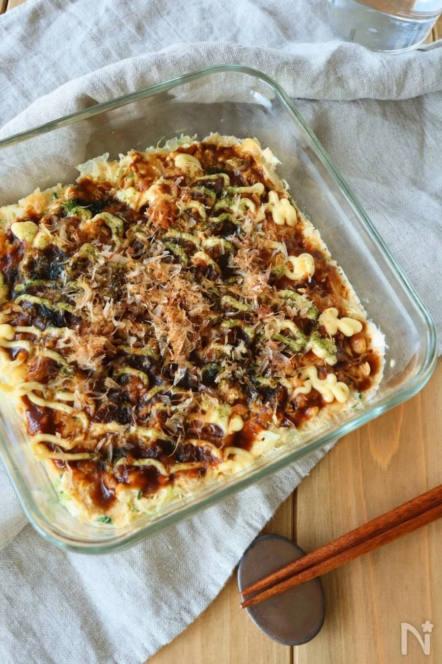 ふわふわ豆腐お好み焼き