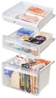 冷蔵庫内の収納例