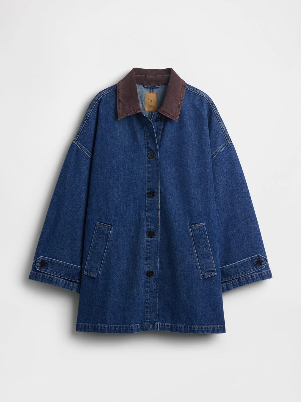 Women’s / オーバーサイズ デニム カーコート