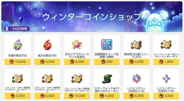 ウィンターコインショップ第2弾