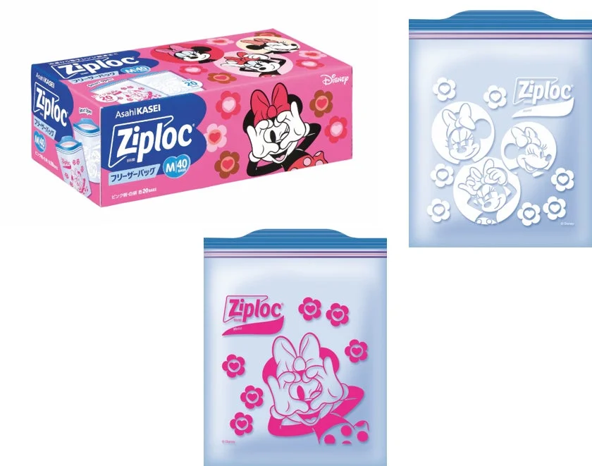 ジップロック フリーザーバッグM 40枚入 ディズニー