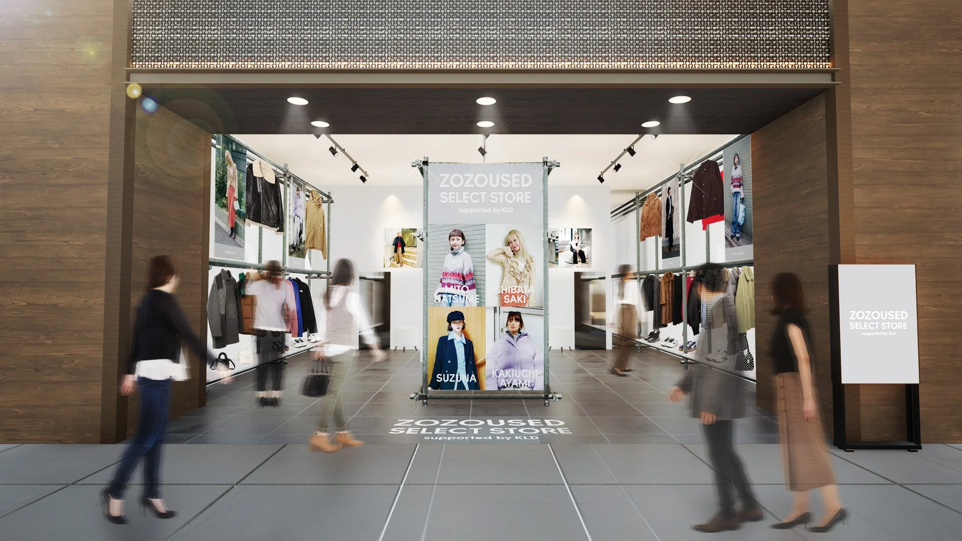 ZOZOUSED SELECT STORE supported by KLDのポップアップイベントイメージ