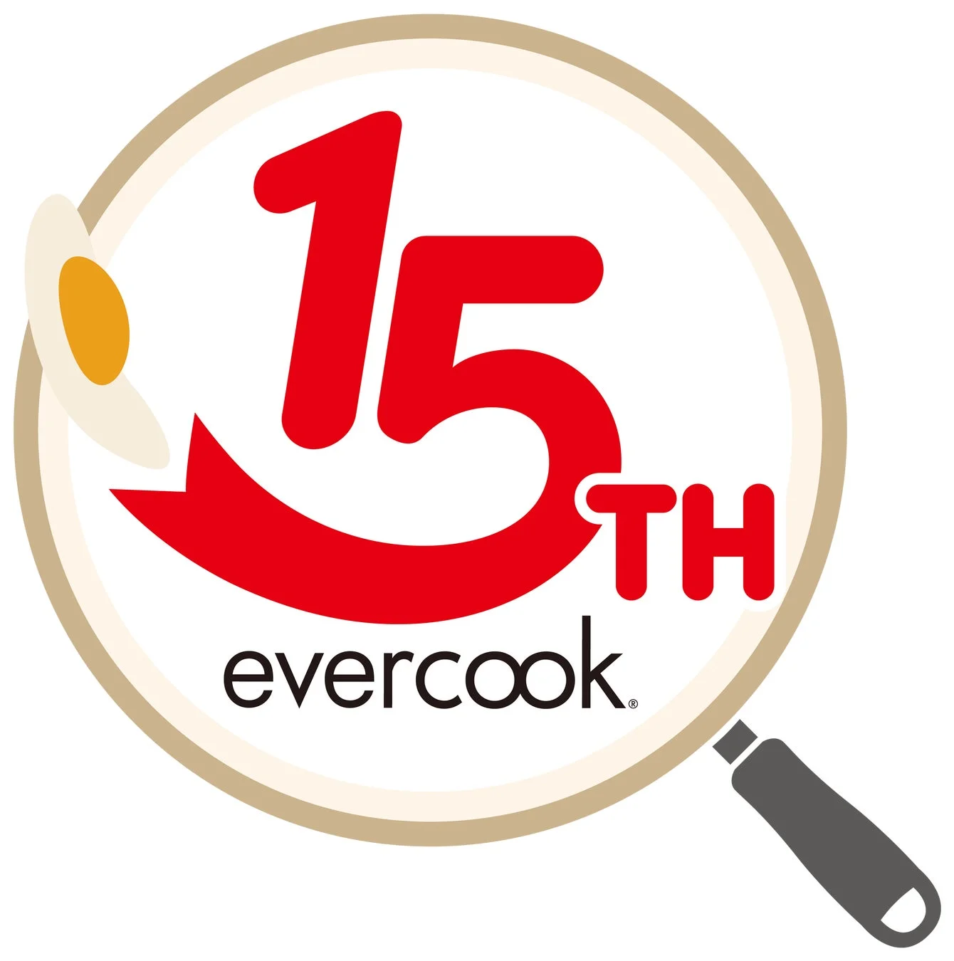 evercook 15周年ロゴ
