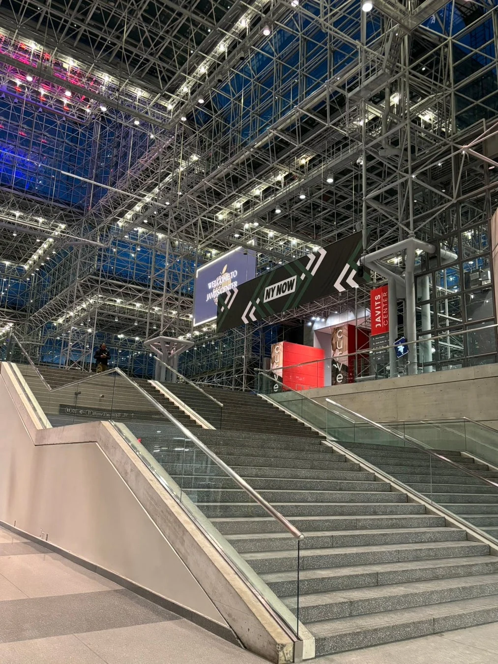 ニューヨークのジャビッツセンター内部の様子