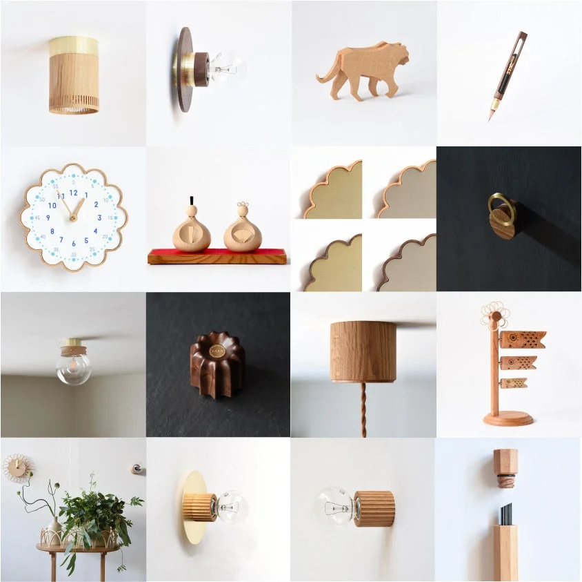 様々な木製雑貨