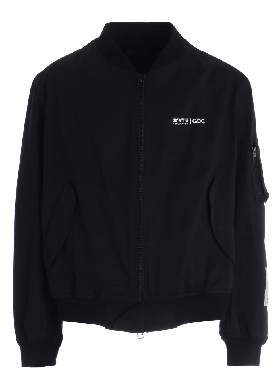 WEPON CLOTH LOGO PRINTED BOMBER JACKET