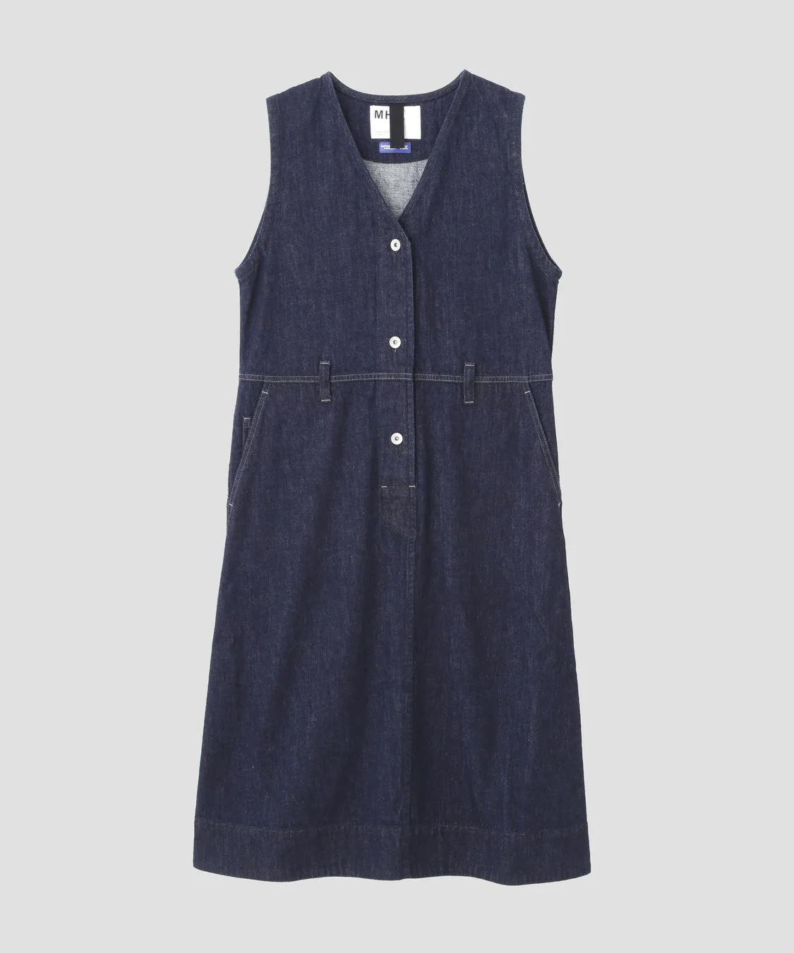CANTON LIGHT DENIM DRESS INDIGO